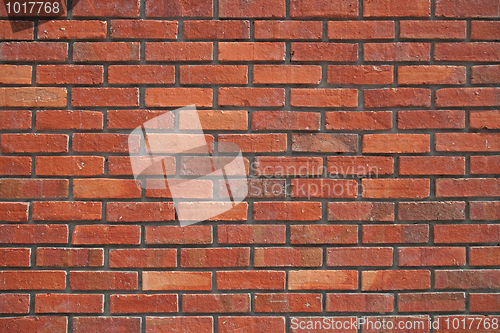 Image of Red brick wall texture