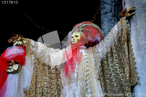 Image of A masked man, Piazza San Marco 