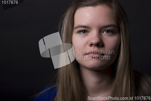 Image of Portrait of a young girl    