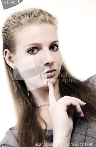 Image of Portrait of a young girl    