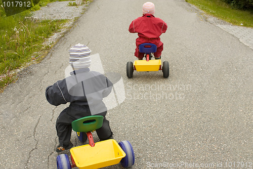 Image of Tricycle racing