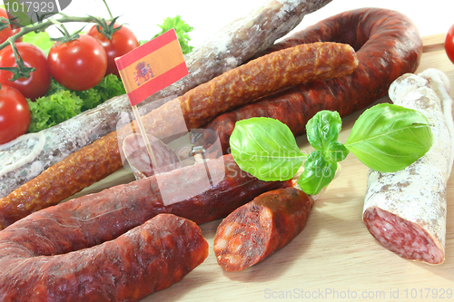 Image of Spanish salami