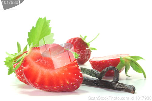 Image of Strawberries with vanilla