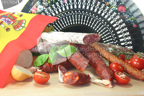 Image of Spanish salami