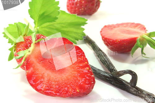 Image of Strawberries with vanilla