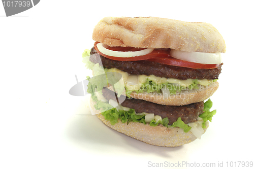 Image of Double hamburger