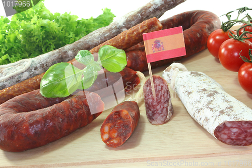 Image of Spanish salami