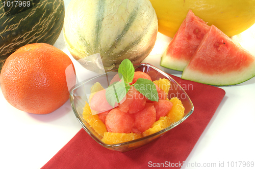 Image of Melon orange salad