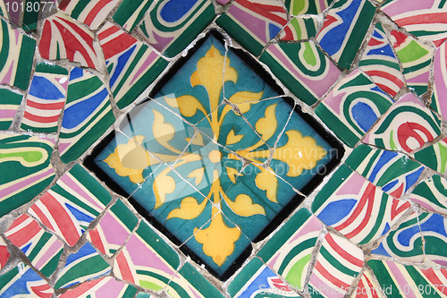 Image of Park Guell mosaic