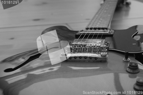 Image of Beautiful Archtop Electric Guitar