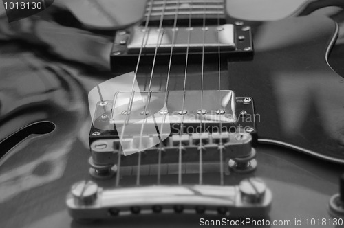 Image of Beautiful Archtop Electric Guitar