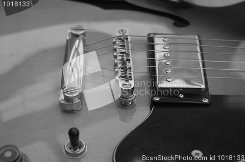 Image of Beautiful Archtop Electric Guitar