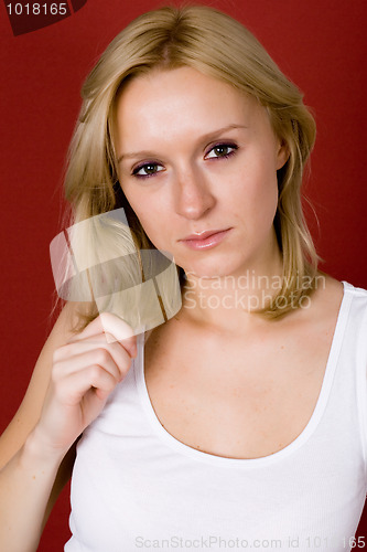 Image of blond woman