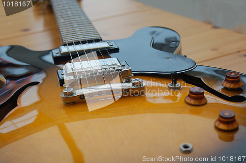 Image of Beautiful Semi-Acoustic electric Guitar