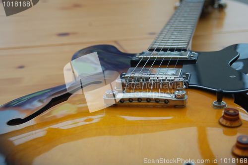 Image of Beautiful Semi-Acoustic electric Guitar