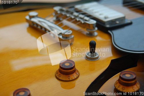 Image of Beautiful Semi-Acoustic electric Guitar