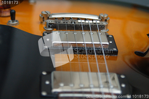 Image of Beautiful Semi-Acoustic electric Guitar