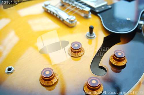 Image of Beautiful Semi-Acoustic electric Guitar