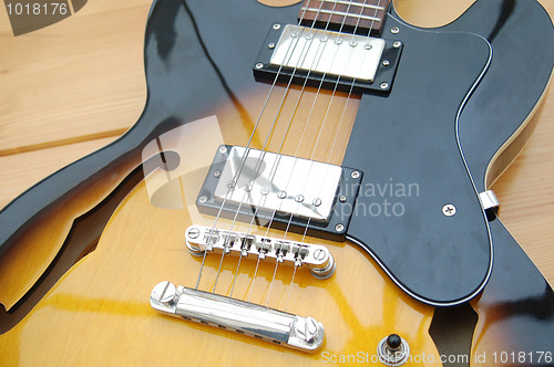 Image of Beautiful Semi-Acoustic electric Guitar