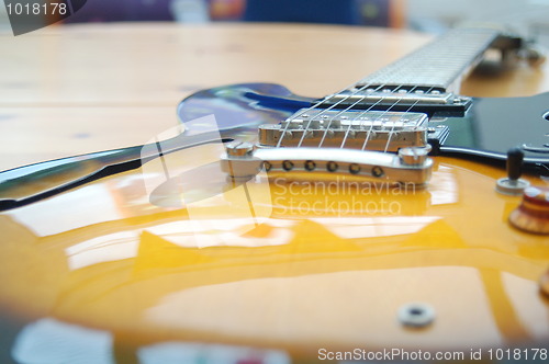 Image of Beautiful Semi-Acoustic electric Guitar