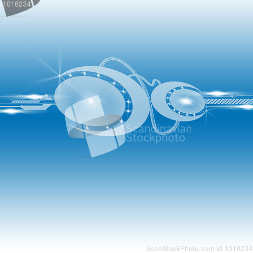 Image of Abstract technology background 