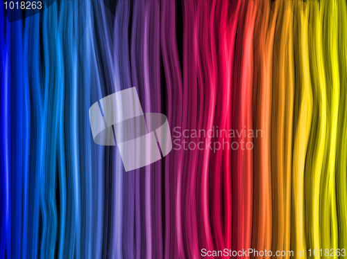 Image of Abstract Rainbow Lines Background
