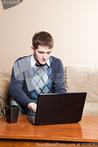 Image of Man with laptop