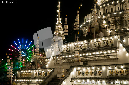 Image of Decorated temple in Thailand