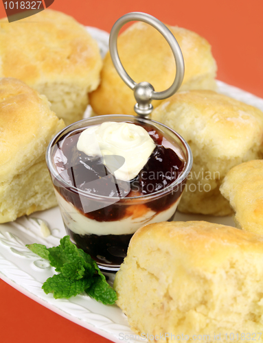 Image of Scones Jam And Cream