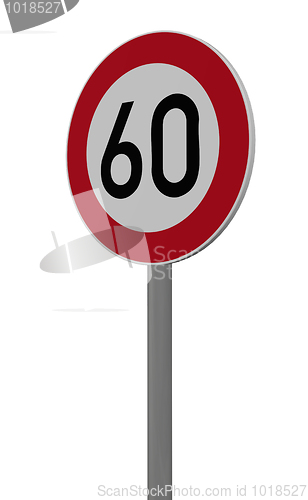 Image of speed limit