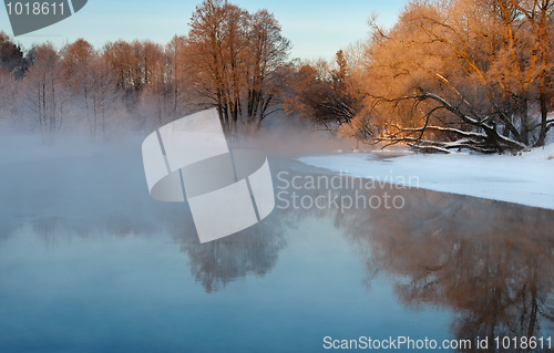 Image of Frosty winter morning