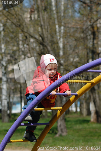 Image of child playing in the park