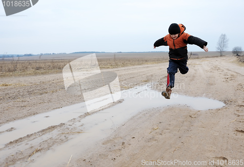 Image of Jumping boy