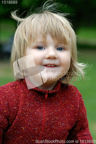 Image of child playing in the park