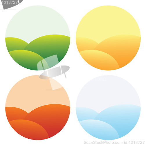 Image of four seasons icons