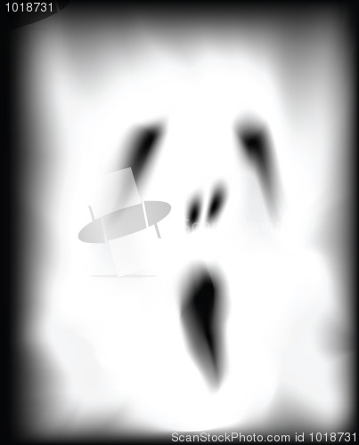 Image of ghost face
