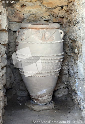 Image of Ancient Pithos in Phaestus