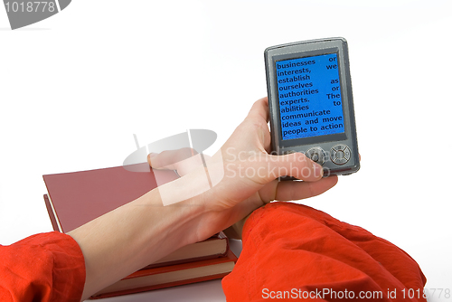 Image of e-book And books 
