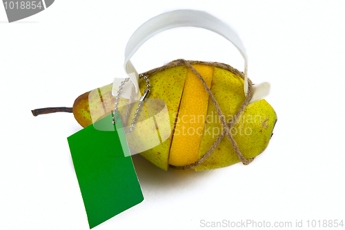 Image of packed pear