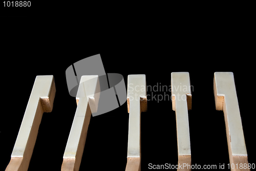 Image of Piano keys