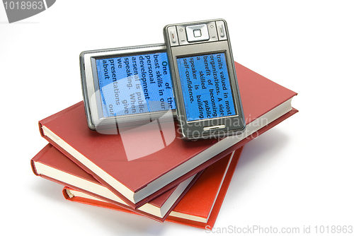 Image of e-book And books 