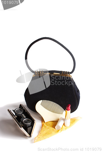 Image of Retro accessories of the woman