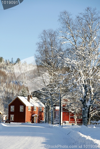 Image of Winter neighborhood