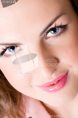 Image of woman beautiful face