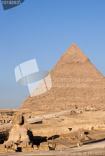 Image of giza pyramids, cairo, egypt