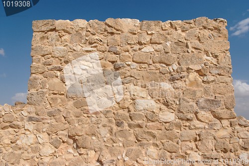 Image of Wall of ancient fortress tower