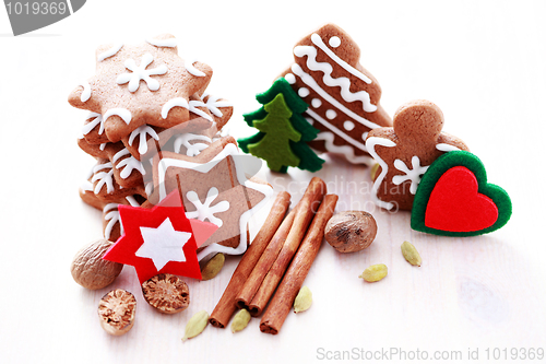 Image of Christmas gingerbreads