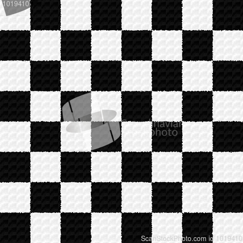 Image of Abstract texturized chess board