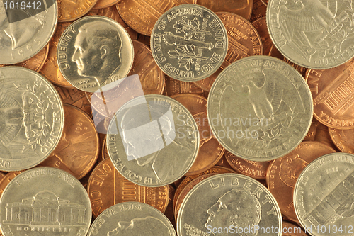 Image of USA coins