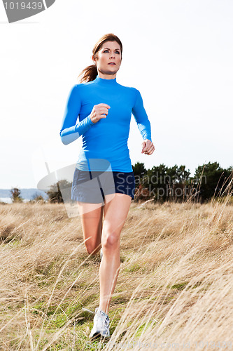 Image of Running woman